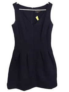 Just Taylor Dress Womens Size 10 Sleeveless V Neck Knee Length A Line Black NWT - Picture 1 of 6