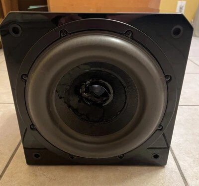 Sunfire 10" 1000W Single Subwoofer Only No Electronics, Black Lacquer for parts - Image 1 of 4