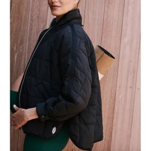 Free People Movement x Hatch Damen Pippa Packable Puffer Zip XL Neu Etikett Steppdecke - Bild 1 von 10
