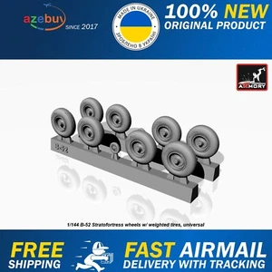 B-52 Stratofortress Wheels Weighted 1/144 Scale Model ARMORY AR AW14304 - Imagen 1 de 5