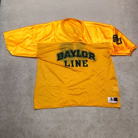 Baylor Bears Linemen Jersey Mens 2XL XXL Yellow Cover