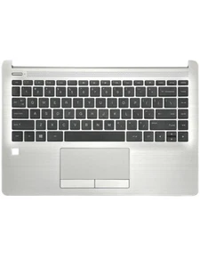 For HP 340 G7 348 G7 TPN-I136 Palmrest Upper Case TouchPad Keyboard L81308-001 - Picture 1 of 3