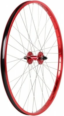 HARO 29 BMX Wheels,RED SEALED BEARING ALLOY OLDSCHOOL GT BMX SE NEW PAIR X2 SET - Image 1 of 2