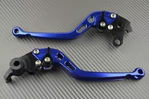 Langen Bremshebel Kupplungshebel Blau CNC APRILIA Tuono V2 1000 / R 2006-2010 - Bild 1 von 3