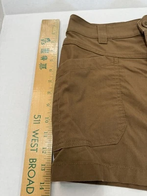 Shorts femininos 5.11 Ta tático chocolate tamanho 4: 28 cintura - Imagem 1 de 4