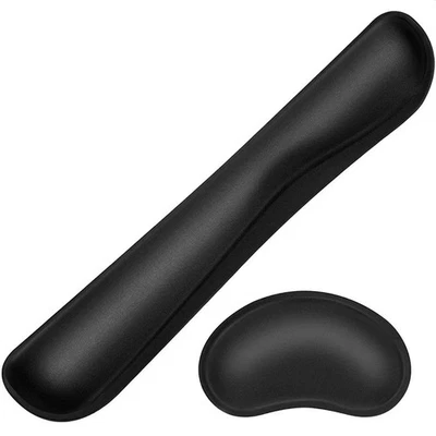 Ergonomic Keyboard Wrist Rest Pad Mouse Gel Wrist Rest Support Soft Memory Foam◈ - Image 1 of 4