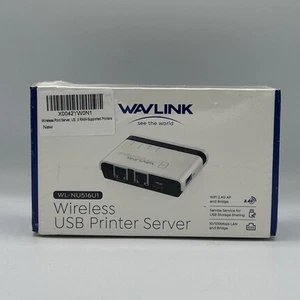 Wavlink Wireless USB Network Printer Server 10/100Mbps to USB2.0 LAN Print Share - Picture 1 of 2