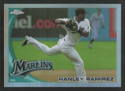2010 Topps Chrome Hanley Ramirez Refractors #153 Card - Image 1 of 2