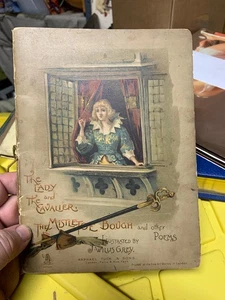 The Lady and the Cavalier- The Mistletoe Bough- J. Willis Grey - Tuck & Sons - Foto 1 di 10