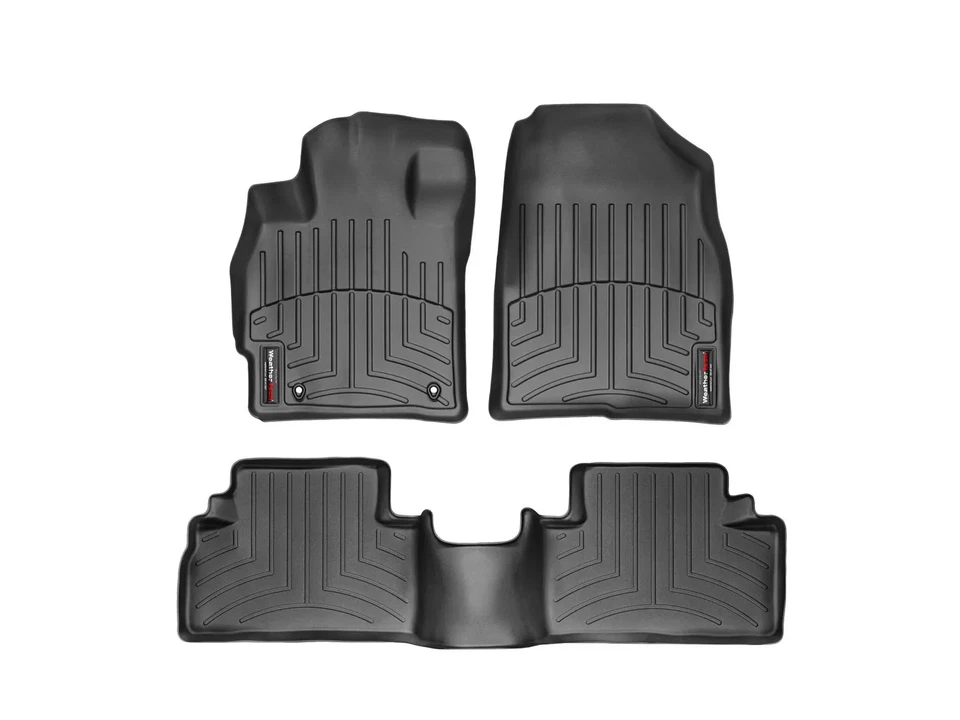 WeatherTech Floorliner для 2007-2012 Mazda CX-7 - 1-й и 2-й ряд, черный - Изображение 1 из 4