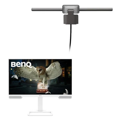 BenQ EW3290U Monitor 80 cm (31.5 Zoll) + BenQ Screenbar Halo 2 - - Bild 1 von 4