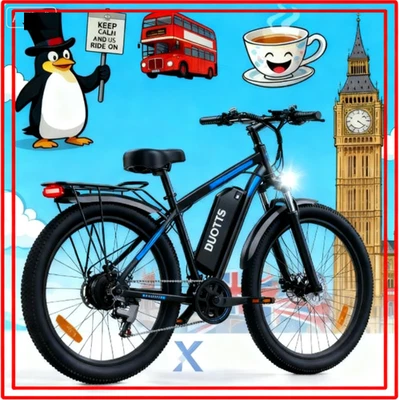 2025 DUOTTS C29 Electric Bike 48V 15AH 20km/h E-BIKE 29" E-MTB E-City Bike 100km - Image 1 of 4