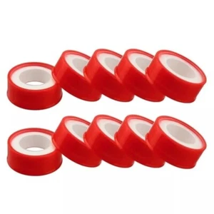 10 Stück Premium Dick 15 mm Breit x 8 m Lang PTFE Teflonband Wasserdicht Klempner - Bild 1 von 8