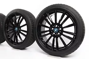 New Genuine BMW i8 I12 I15 Winter Wheels 20 Inch 516 Radial Spoke 6887445 27672 - Picture 1 of 7