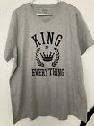 Place KING of  EVERYTHING T-Shirt Men’sSize XL.and Small Set Of 2