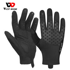 WEST BIKING Cycling Motorcycle Gloves Touch Screen Sports Full Finger Gloves