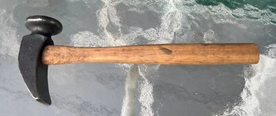 Arnés de zapatos de bota de acero forjado COBBLER'S HAMMER de colección herramienta de cuero para talabartería Foto 1 de 4