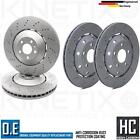 FOR AUDI RS6 QUATTRO C6 FRONT REAR DRILLED BRAKE DISCS SENSORS 390mm 356mm Audi RS6