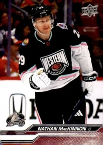 Juego All Star 2023-24 Upper Deck Hockey #668 Nathan MacKinnon Avalanche NHL - Imagen 1 de 2