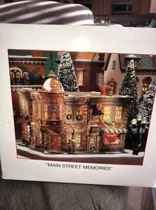 Dept 56 Main Street Memories Profiles Xmas Village State Farm 75th Anniversary - Picture 1 of 3
