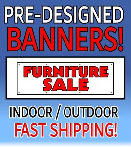Möbel Verkauf Werbung Vinyl Banner Schild viele Größen USA 13oz. retail - Bild 1 von 1