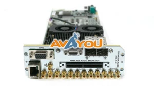 Evertz 7814UDX-AES8-HD-F-2 Dual HD/SD Up/Down/Cross Konverter Frame Synchronizer - Bild 1 von 6