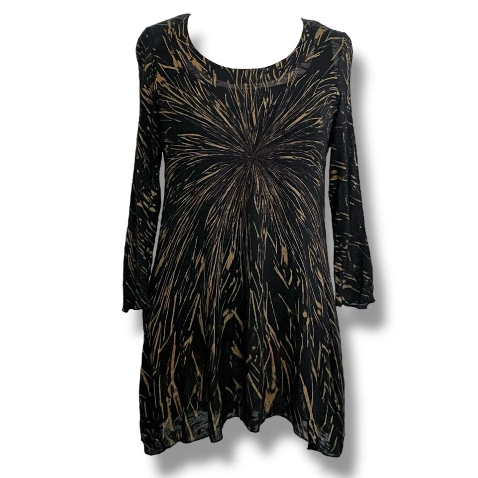 Miraclebody на Miraclesuit женщин туника верхний размер маленький черное золото Shapewear блузка - Изображение 1 из 4