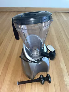 Pre-Owned Used Back To Basics Pro 600 Silver Smoothie Maker Black - Picture 1 of 4