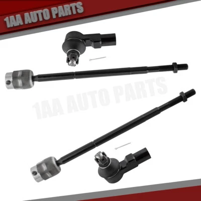 2 piezas de barras de amarre delanteras interiores exteriores para Mercury Tracer/Ford Escort EV265 ES3048 Foto 1 de 4