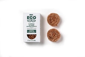 Mr. Eco® Antibacterial Copper Wool Pads, Pack of 2 - Picture 1 of 2
