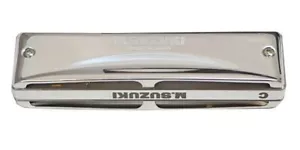 SUZUKI F-20J C Key FABULOUS 10 hole Diatonic Harmonica New - Picture 1 of 4
