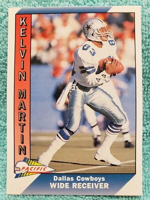 1991 PACIFIC KELVIN MARTIN #100 DALLAS COWBOYS  - Image 1 of 4