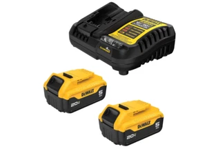 DeWalt DCB205-2C 20V MAX 5Ah Battery Kit - Picture 1 of 2