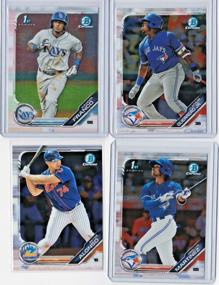 2019 Bowman Chrome Prospect BCP1 - BCP250 YOU PICK a card - finish your team set - Image 1 of 1