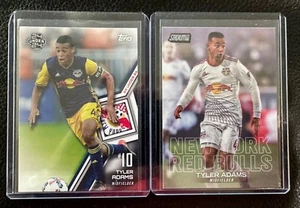 2018 TOPPS STADIUM CLUB + TOPPS MLS TYLER ADAMS RC BOURNEMOUTH USMNT MT-NM - Picture 1 of 2