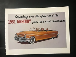 AK UNBESPIELT KLASSIKER 50’er AUTOS - 1951 MERKUR - Bild 1 von 3