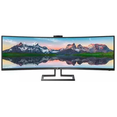 Philips 499P9H 48.8" 32:9 Curved HDR Adaptive-Sync VA Monitor 5120 x 1440 60Hz - Image 1 of 4