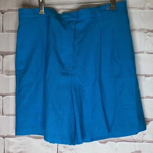 Vintage Swing Set By Barbara Gerwit High Waist Golf Shorts Pleated Size XL  USA - Picture 1 of 8