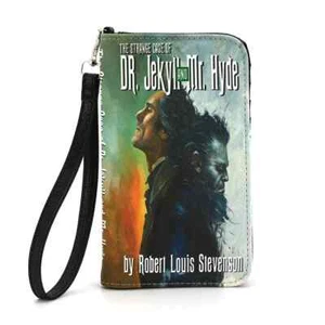 Cartera Dr Jekyll & Mr Hyde Terror Fantasía Novedad Única Escritor Película Regalo - Imagen 1 de 4