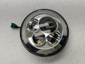 97-23 HARLEY TOURING 7" LED DAYMAKER HEAD LIGHT LAMP HEADLIGHT TRIM CHROME * - Picture 1 of 10