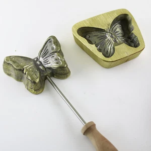 Millinery Metall Seide und Leder Blumenherstellung Form, Hut Design Werkzeug Kunst Projekt - Bild 1 von 4