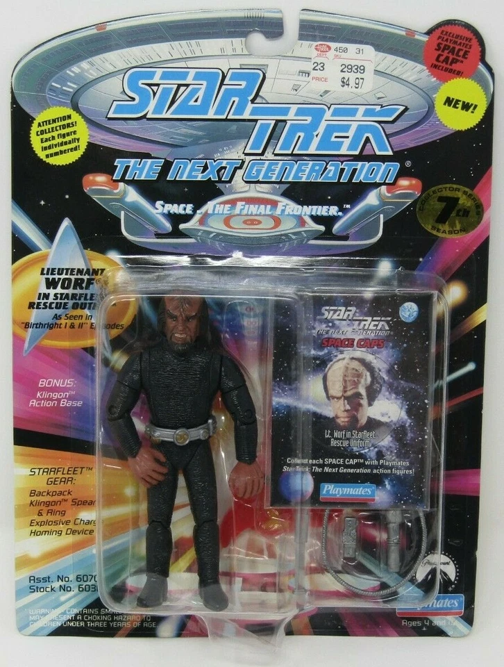 Playmates Star Trek The Next Generation Hugh Borg 1993 Foto 1 de 1