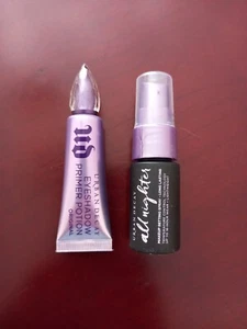 U decay Eyeshadow Primer Potion Original 10ml & All Nighter Setting Spray 15ml - Picture 1 of 3