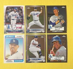 Los Angeles Dodgers 28 Card Lot: Legends, All-Stars, Rookies, & Prospects