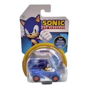 Sonic the Hedgehog Team Racing Sonic Speed Star 1:64 Scale Die-Cast Vehicle Toy - Picture 1 of 2