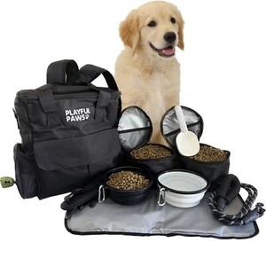 Dog Travel Bag Backpack- Pet Travel Accessories Included- Airline Approved - Picture 1 of 8
