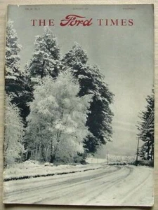 The FORD TIMES MAGAZINE Jan 1937 Vol 14 No 1 New ?16.10s Tax Ford V8 Tested - Picture 1 of 4