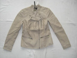 Women Faux Leather Jacket Freya Biker Size 36 New + unworn - Picture 1 of 2