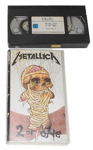 METALLICA VHS VIDEO KASSETTE 2 OF ONE METAL 1989 - Bild 1 von 2