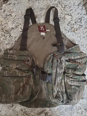vintage mossy oak grenleaf turkey vest - Image 1 of 4